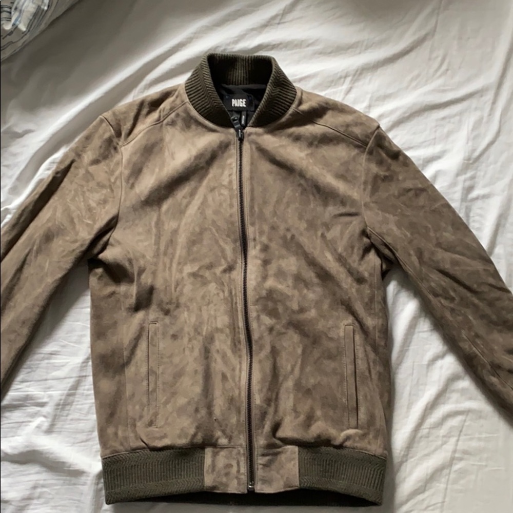 PAIGE suede jacket